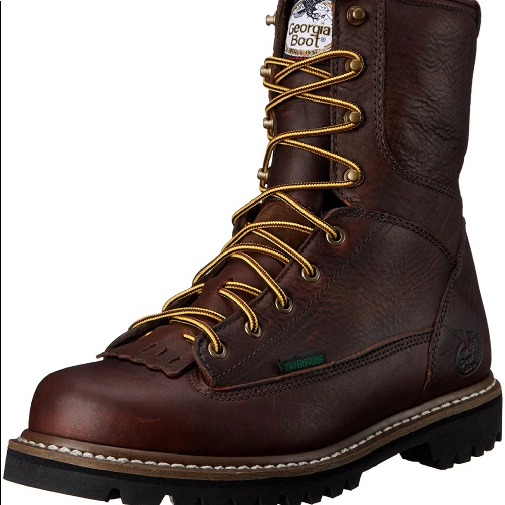 BRAND NEW Men’s Georgia Steel Toe Boots Size 9